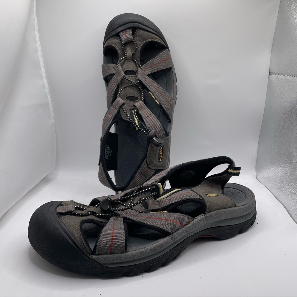 Keen Newport Men's Size 11 Gray Sandals Hiking Waterproof Activewear Outdoors - Picture 3 of 7